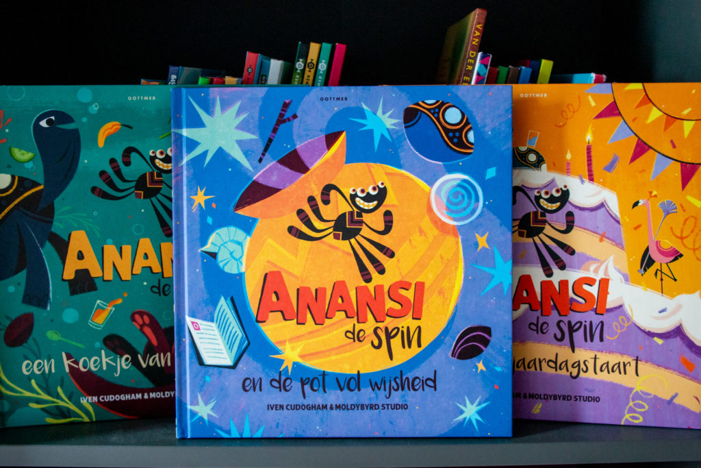 Anansi de Spin en de Pot vol Wijsheid - Kidshoekje.nl