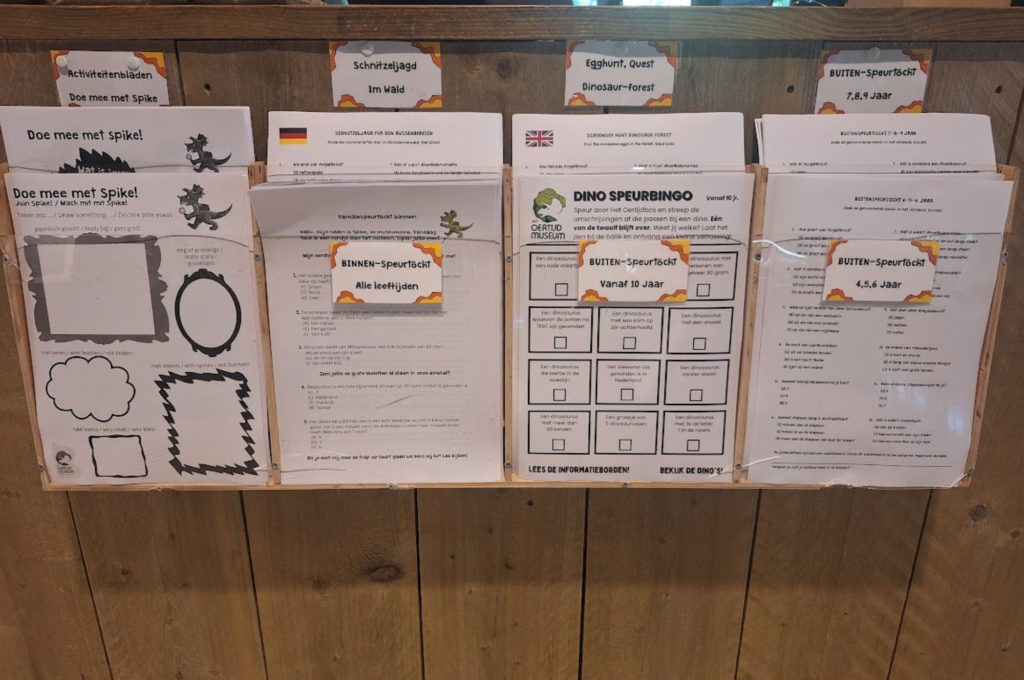 Het Oertijdmuseum in Boxtel Speurtocht- Kidshoekje.nl