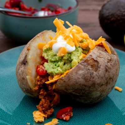 Loaded Mexicaanse Gepofte Aardappel - Kidshoekje.nl