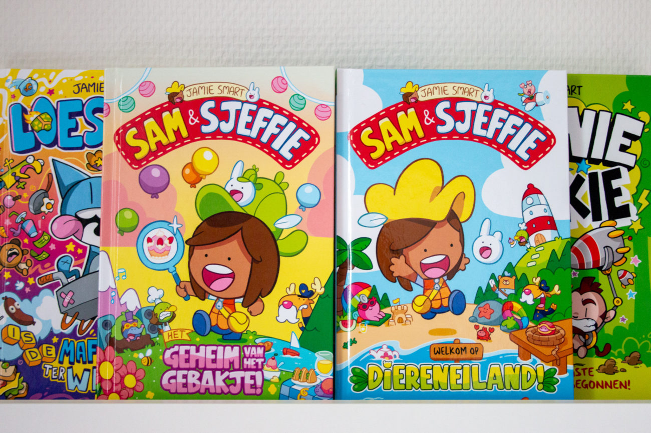Nieuw van Jamie Smart Sam en Sjeffie - Kidshoekje.nl