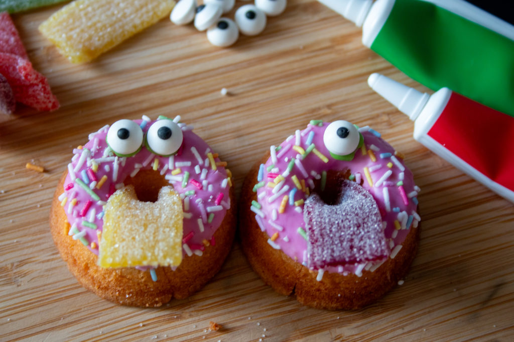 Bereiding Monster Donutkoekje Traktatie